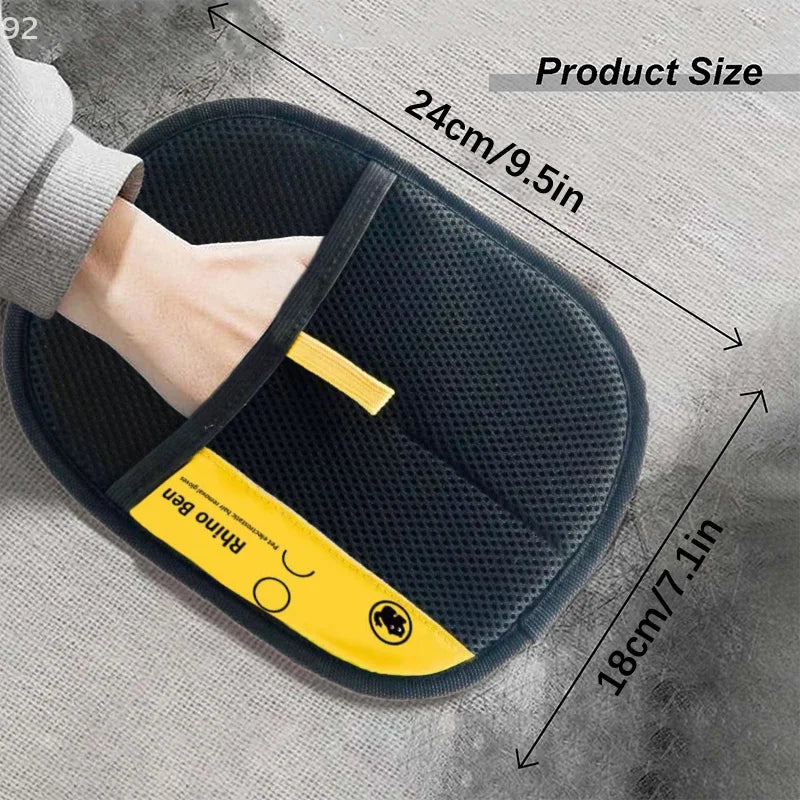 Elektrostatischer Tierhaarentferner-Handschuh